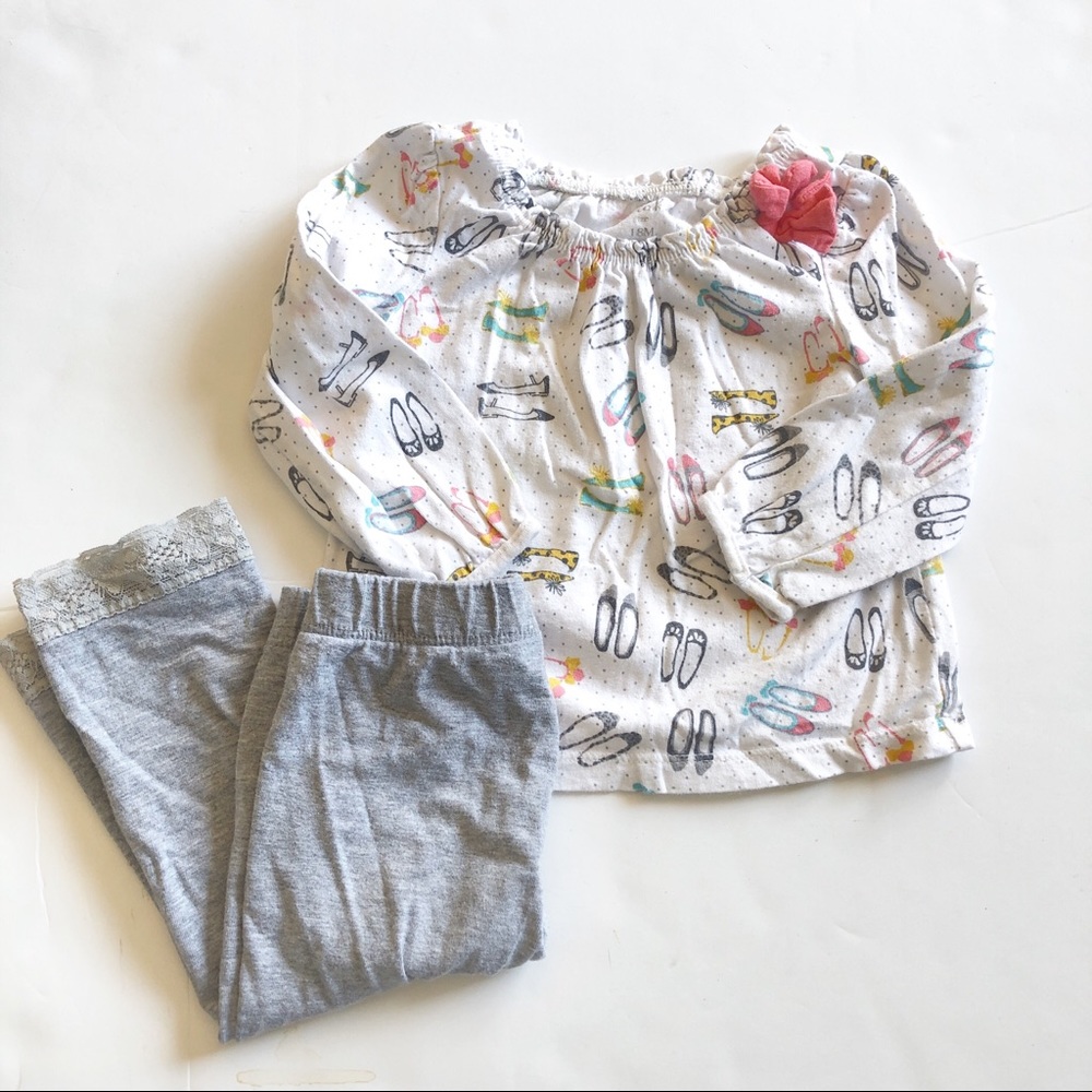 Target shoe print outfit